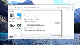 How To Add A Network Printer In Windows 1087 [upl. by Namruht252]