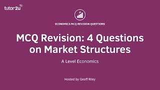 MCQ Revision 4 Questions on Market Structures [upl. by Christis217]