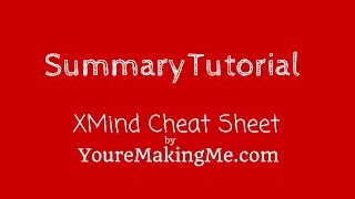 XMind Summary Tutorial [upl. by Kalvin]