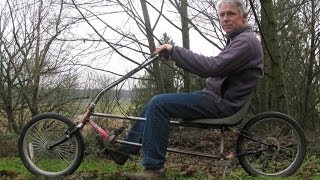 DIY recumbent bicycle [upl. by Plate]