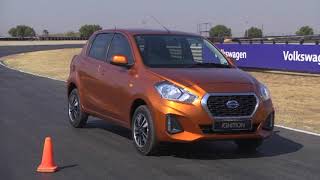 IGNITION GT  Datsun Go vs Renault Kwid Safety Test [upl. by Edithe]