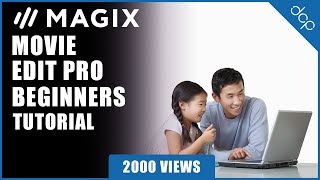 Magix Movie Edit Pro 2019 Beginners Tutorial  Example 2   Edit video  Movie Edit Pro 2019 [upl. by Sascha]