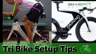 Triathlon Bike Setup Tips [upl. by Ginder857]