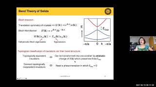 Lecture 5  Topological Insulators [upl. by Booma]