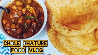 Chole bhature Recipe food Vlog [upl. by Chem]