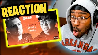 K Dre Reacts to INKIE vs SOSO  Grand Beatbox Battle 2019  LOOPSTATION Small Final [upl. by Nosimaj]