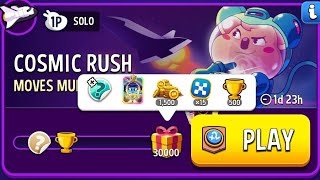 Moves Multiplier Cosmic Rush Solo Challenge  Match Masters [upl. by Hadrian]