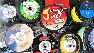 The Secret To Picking The Best Braided Fishing Line [upl. by Lahcsap]