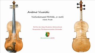 Antonio Vivaldi Violinkonzert amoll aus LEstro Armonico 3Satz Presto [upl. by Phelgon574]