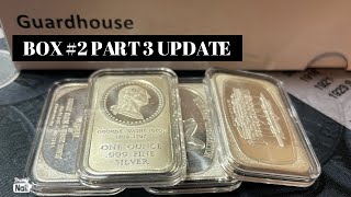 GuardHouse 1oz Silver Bar Box 2 Part 3 Update collecting silver bars vintage [upl. by Siddra]