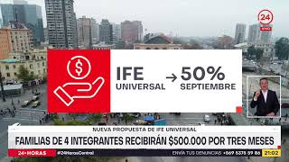 Nueva propuesta de IFE universal familias de cuatro integrantes recibirán 500 mil por tres meses [upl. by Anitsyrc112]