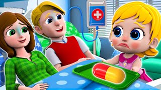 Mommy Daddy Dont Give Up 😿📲🚑  Ambulance Rescue Team 🚨  NEW ✨ Nursery Rhymes For Kids [upl. by Koziel]