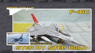 Tamiya  F16C Fighting Falcon  148 Scale  Rapid Video Build  Episode1 [upl. by Allimaj626]