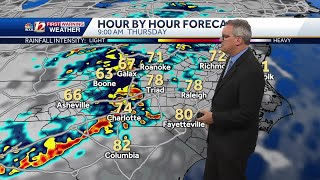 WATCH Severe storms possible Thursday [upl. by Moishe28]