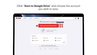 How to synchronize the iLovePDF website with Google Drive [upl. by Ariahay]