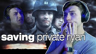 Watching SAVING PRIVATE RYAN 1998 and dying inside  REACTION [upl. by Adnohsal580]