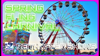 Spring Fling Carnival at the National Peanut Festival Fairgrounds in Dothan AL [upl. by Wylma]