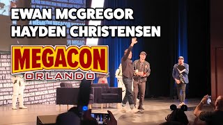 Ewan McGregor amp Hayden Christensen Interview Jedi Double Feature MEGACON [upl. by Dugas974]