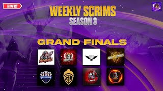 WEEKLY SCRIMS SEASON 3 ✨ BY CHAPADGANJU OFFICIAL 📌 [upl. by Adnuahsor160]