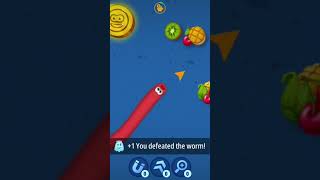 Worm zone hack  worm zone io mod apk god mode worms zone wormszone gameplay [upl. by Eido]