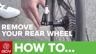 How To Remove And Replace Your Rear Wheel [upl. by Iey444]