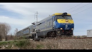 LIRR DE30AC 410 Headed To Southold Station NY [upl. by Pollock829]