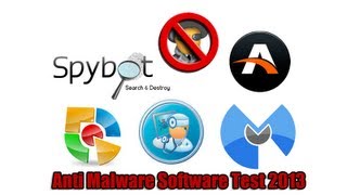 Anti Malware Software Test 2013 [upl. by Odrarebe]