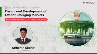 Hinduja Tech Live at ET Auto Panel  Design and Development of EVs for Emerging Markets [upl. by Ylrae]