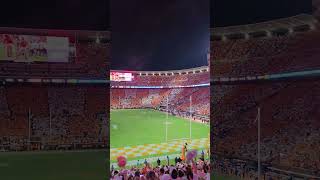 Rocky Top after Sampson TD to give Tennessee 1710 lead vs Florida [upl. by Edana]