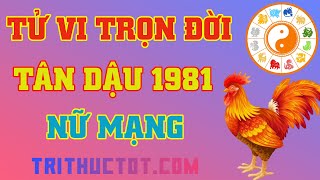 🔴 Tử Vi Trọn Đời Tân Dậu 1981 Nữ Mạng [upl. by Lumpkin]