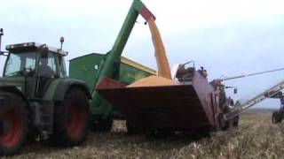 CCMErnte mit Willemsen Mühle und Claas Mega 370 [upl. by Tung680]