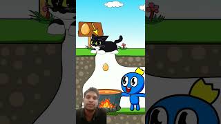 Pink cleverly punished bad blue 3😂 Rainbow Friends Funny animation 😂funny animatedcartoonstory [upl. by Anatolio]