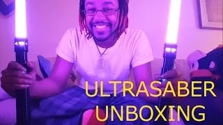 Ultrasabers Unboxing Dark Apprentice Double Sided Lightsaber [upl. by Prady883]