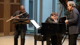 CONNESSON TechnoParade for Flute Clarinet and Piano – ChamberFest Cleveland 2017 [upl. by Lanfri]