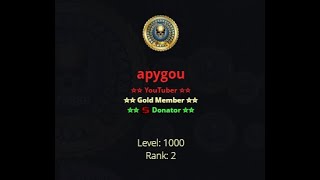 Agmaio  Level 1000 special All level rewards [upl. by Lahsiv]