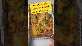 Pasta and shrimp cant get any better food shrimp cooking shorts [upl. by Aneema]