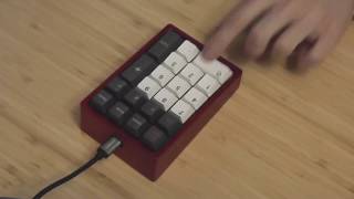 Sound Test  C21 numpad mechanical keyboard [upl. by Jankell]