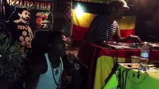 Likkle Briggie and Exile Di Brave on Watch This Sound Riddim  Vinyl Thursdays Kingston Jamaica [upl. by Nnylaf]