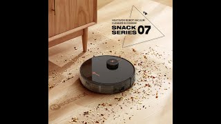 Neatsvor robot vacuum cleaner is comingSnack series 07 [upl. by Sidky]