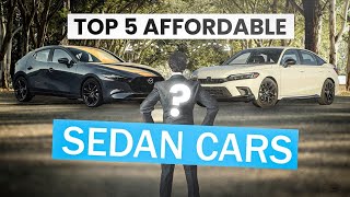 Top 5 Affordable Compact Sedan Cars [upl. by Malinin]