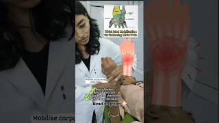 Wrist mobilisation wrist movement wrist pain wrist pain rehab [upl. by Goldia]