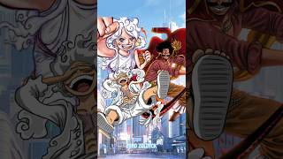 Luffy amp Bonney vs One Piece  whoisstrongest luffy gear5 shanks onepiece shorts [upl. by Gnuy]