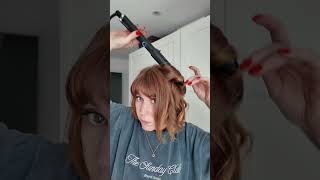 How to Curl Short Hair with a Wand  Easy Tips for Perfect Waves [upl. by Joellen]