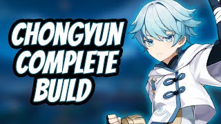 Chongyun DpsSub Dps and Support Build  Genshin Impact Guide [upl. by Bowles]