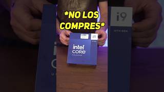 YA NO COMPRES ESTOS PROCESADORES DE INTEL cpu pcgamer pcgaming [upl. by Atikan759]