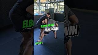 Elbow weave takedown for BJJ [upl. by Thaddeus102]