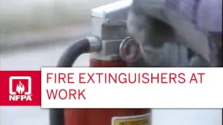 Fire Extinguishers at Work [upl. by Kayle]