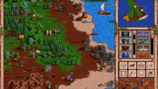 Heroes of Might amp Magic II OST City Of The Warlock [upl. by Lleoj936]