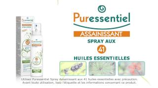 Puressentiel Spray 41 Assainissant  FR spot [upl. by Luapnoj]