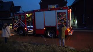 Aankomst brandweer BR Woning Goirle 13032023 [upl. by Lebatsirhc]